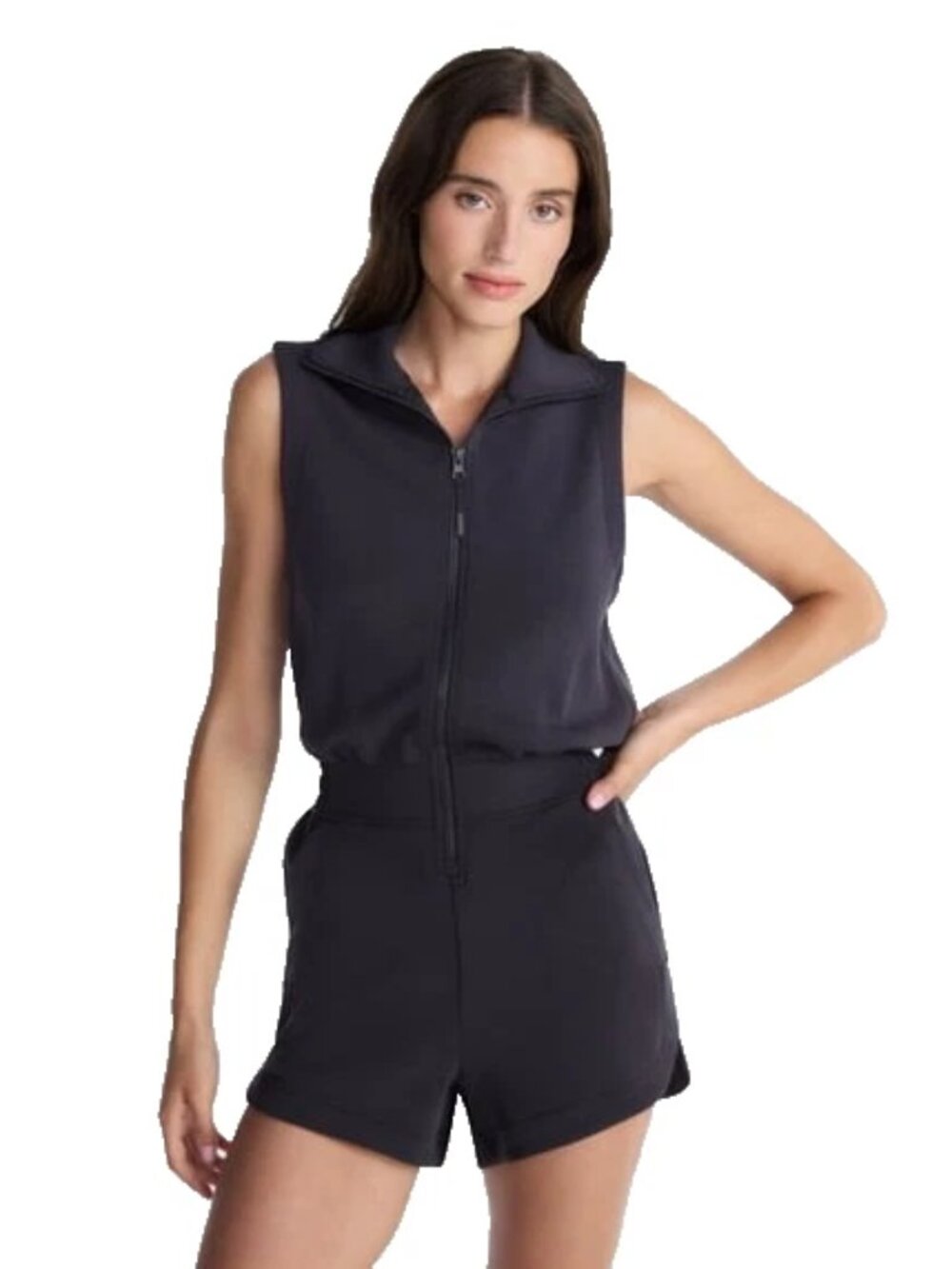 Avia Scuba Romper Wheat Heather Women's Small New with Tags